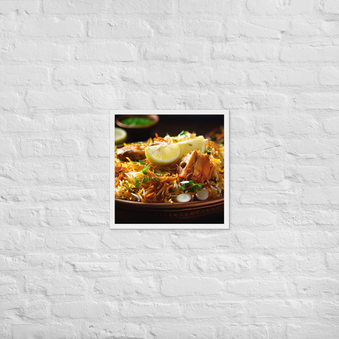 Bombay Biryani Framed poster 🤤 from Yumify.AI