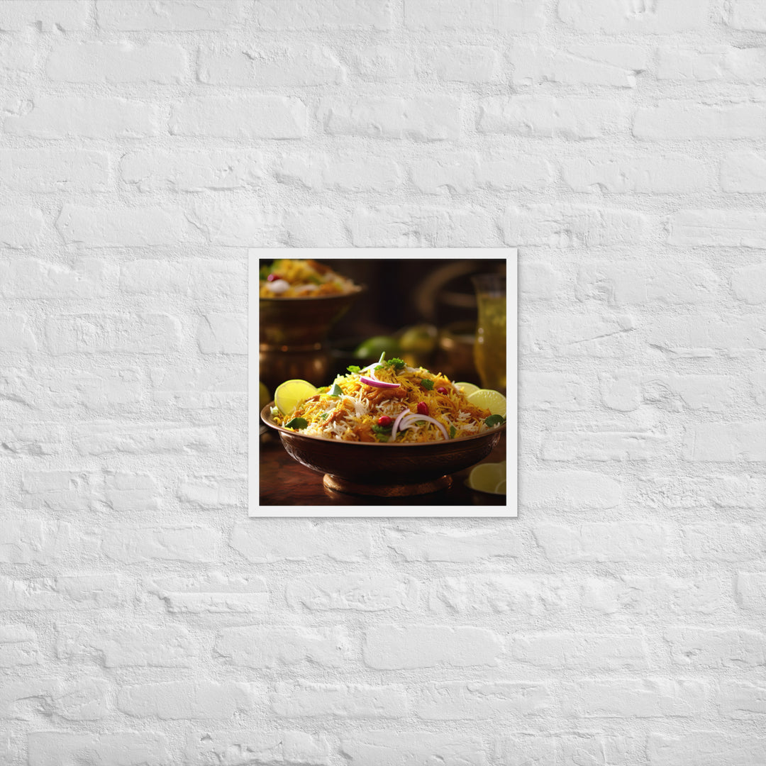 Bombay Biryani Framed poster 🤤 from Yumify.AI