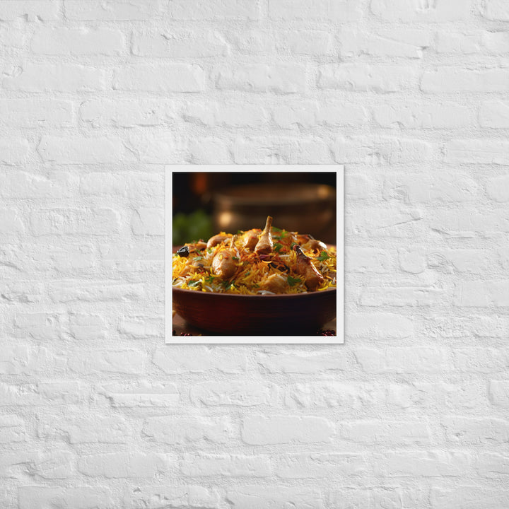 Bombay Biryani Framed poster 🤤 from Yumify.AI