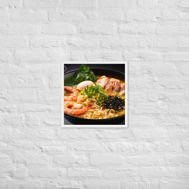 Shio Ramen Framed poster 🤤 from Yumify.AI