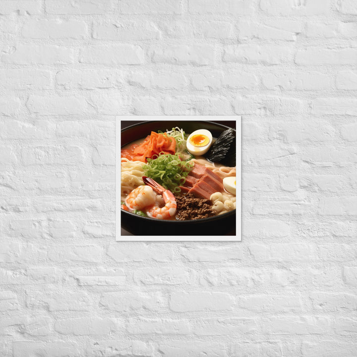 Shio Ramen Framed poster 🤤 from Yumify.AI