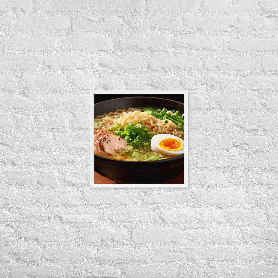 Miso Ramen Framed poster 🤤 from Yumify.AI