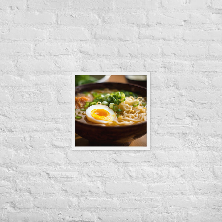 Miso Ramen Framed poster 🤤 from Yumify.AI