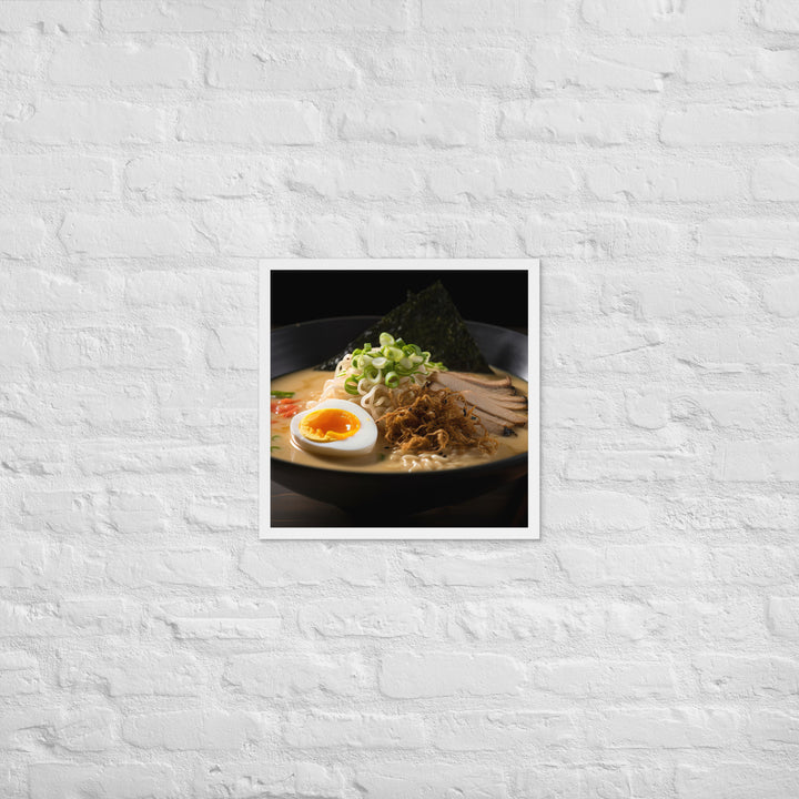 Miso Ramen Framed poster 🤤 from Yumify.AI