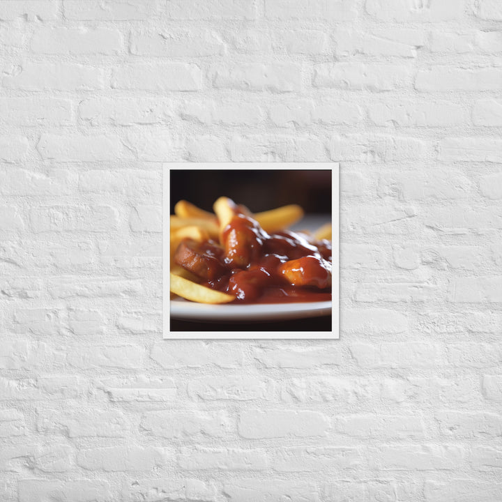 Currywurst Framed poster 🤤 from Yumify.AI