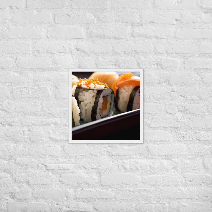 Sushi Framed poster 🤤 from Yumify.AI