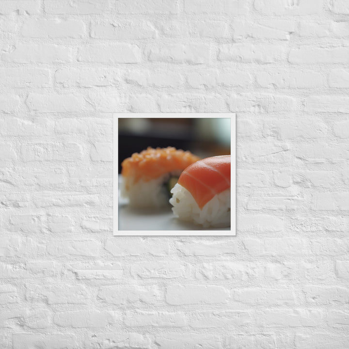 Sushi Framed poster 🤤 from Yumify.AI