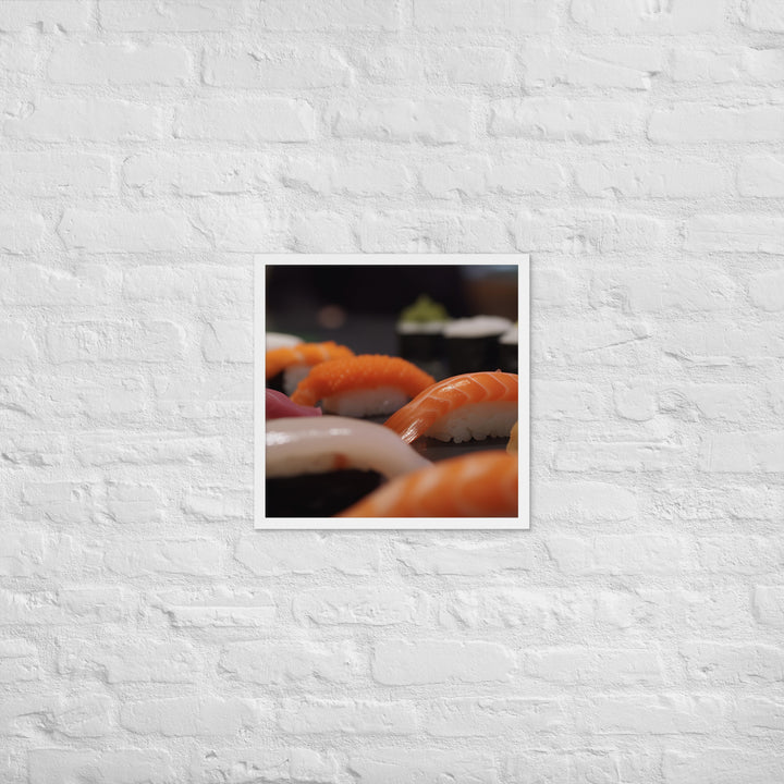 Sushi Framed poster 🤤 from Yumify.AI