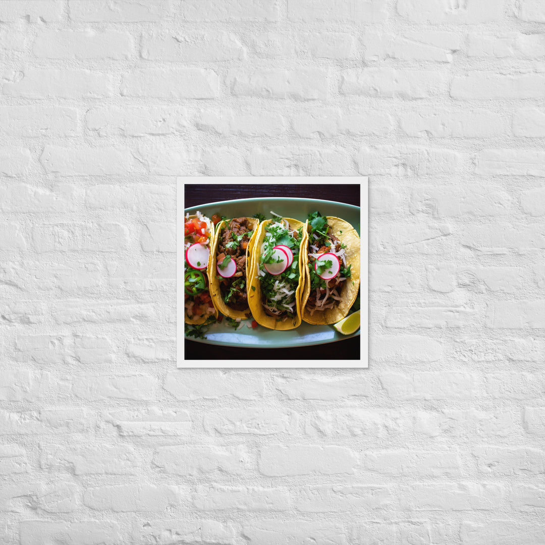 Taco Tuesday Framed poster 🤤 from Yumify.AI