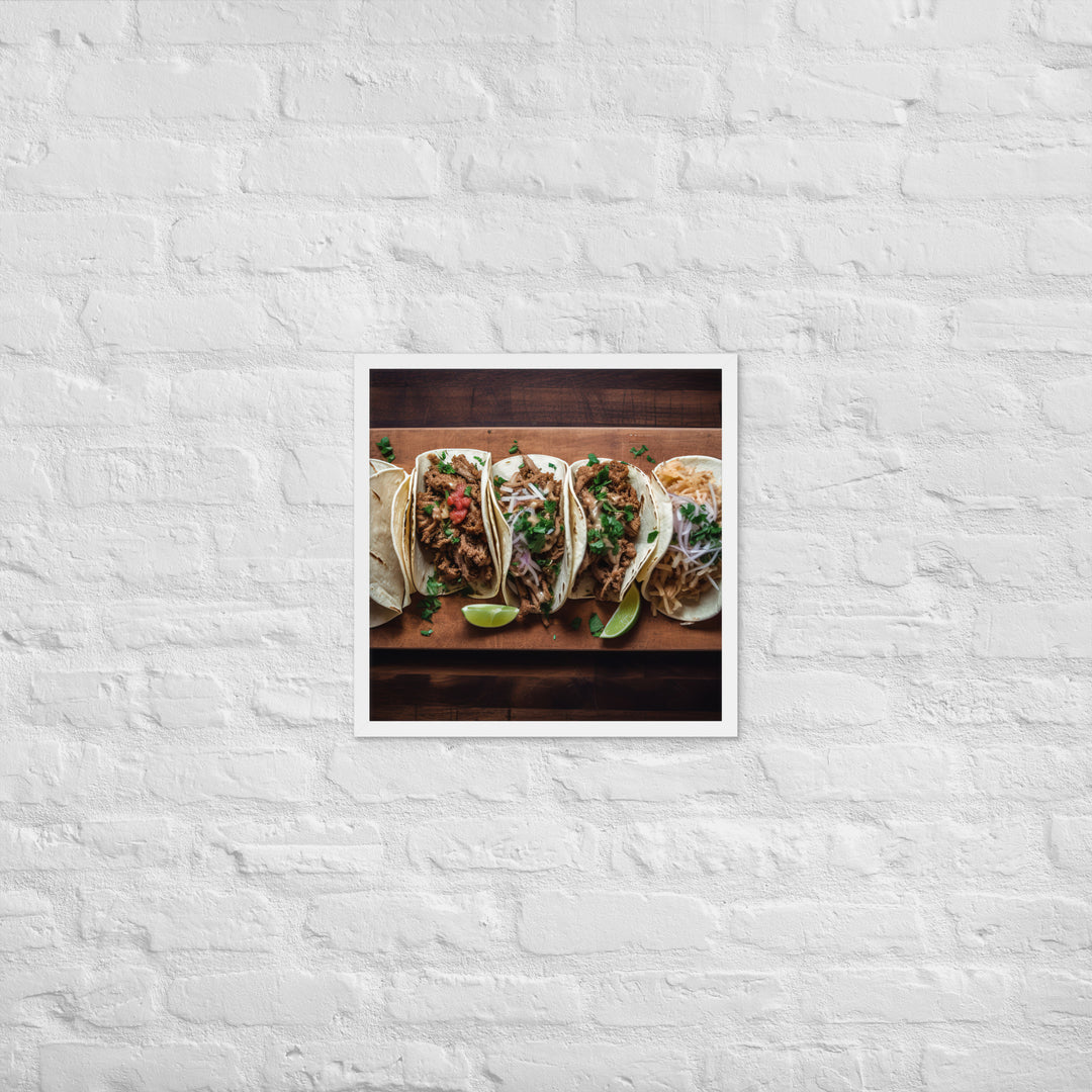 Taco Tuesday Framed poster 🤤 from Yumify.AI