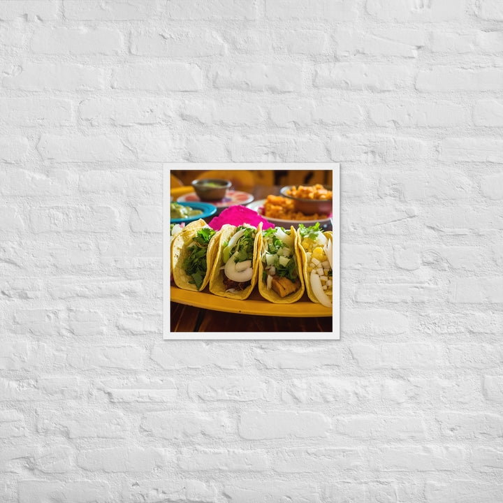 Taco Traditions Framed poster 🤤 from Yumify.AI