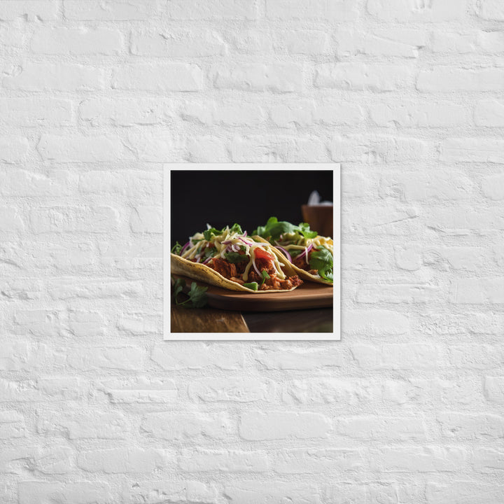 Taco Timeless Framed poster 🤤 from Yumify.AI