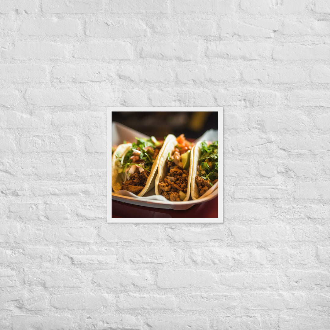Taco Heaven Framed poster 🤤 from Yumify.AI