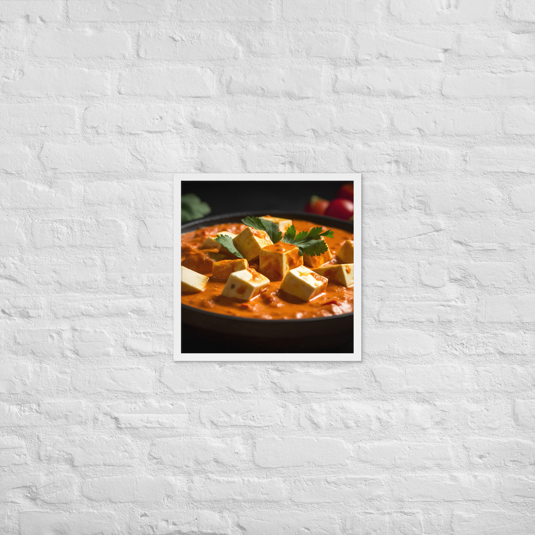 Paneer Curry Framed poster 🤤 from Yumify.AI