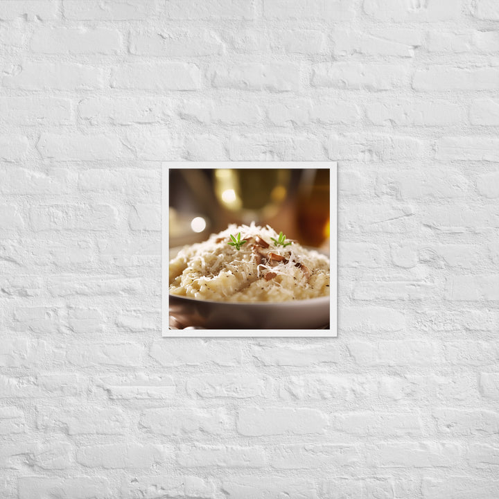 Parmesan Risotto Framed poster 🤤 from Yumify.AI