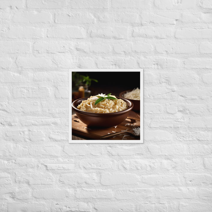 Parmesan Risotto Framed poster 🤤 from Yumify.AI