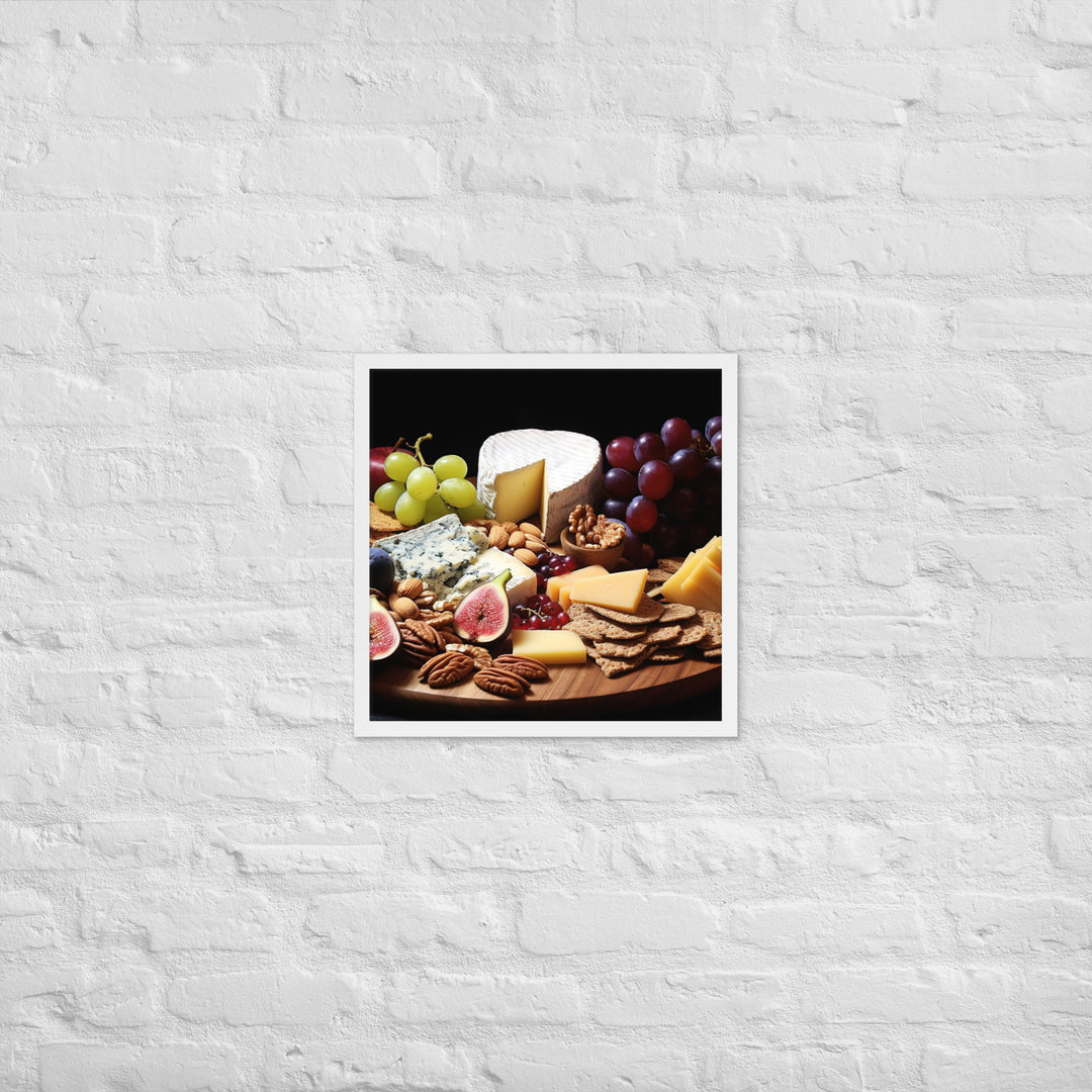 Cheese Platter Framed poster 🤤 from Yumify.AI