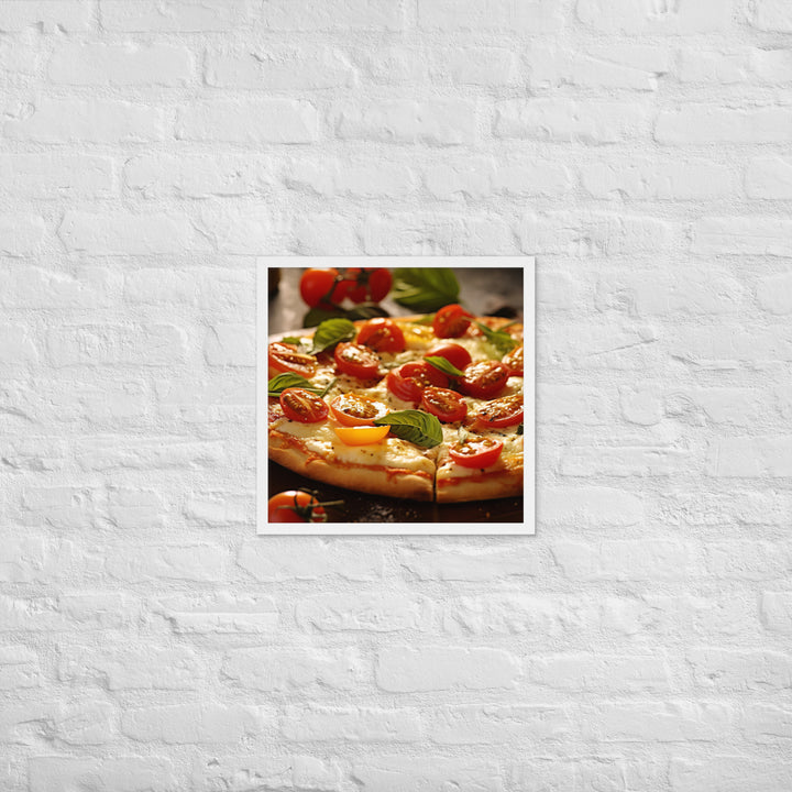 Cheese Pizza Framed poster 🤤 from Yumify.AI