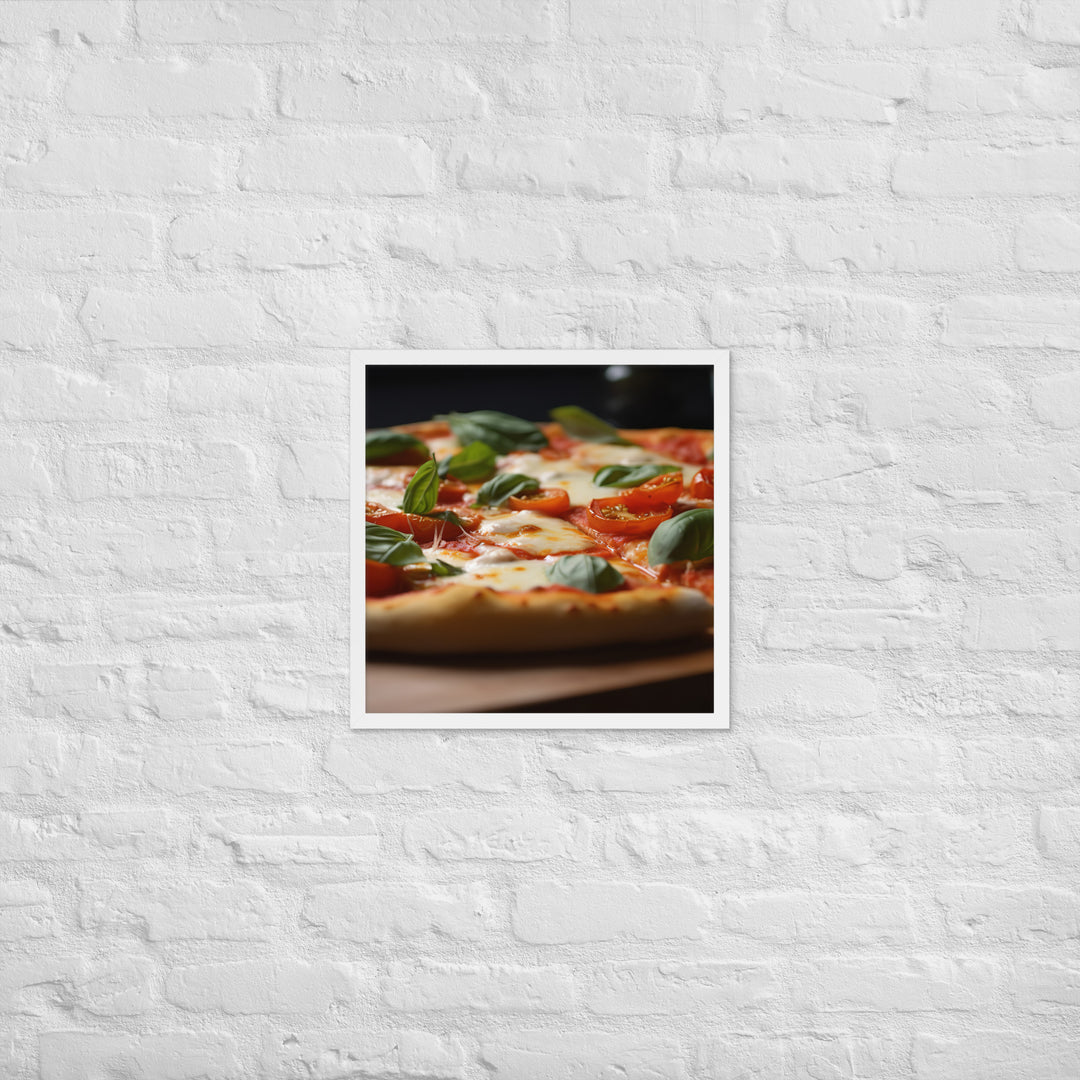 Margherita Pizza Framed poster 🤤 from Yumify.AI