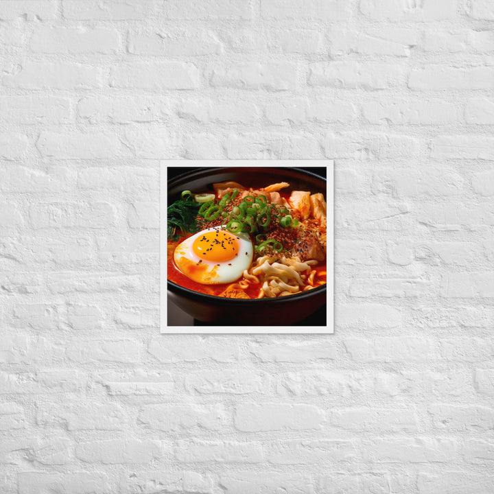 Kimchi Ramen Framed poster 🤤 from Yumify.AI