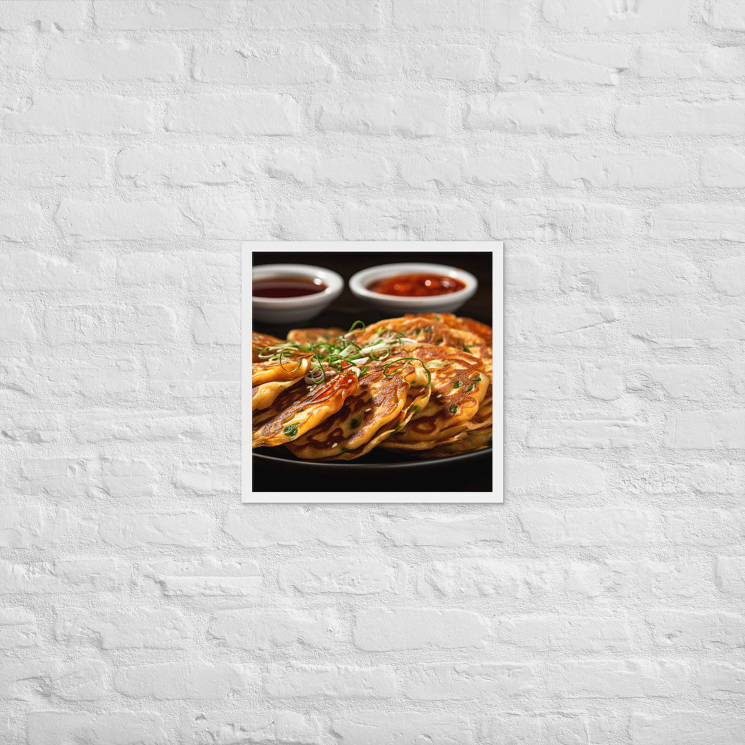 Kimchi Jeon Framed poster 🤤 from Yumify.AI