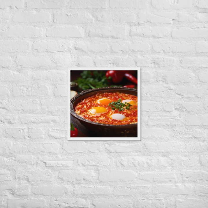 Menemen Framed poster 🤤 from Yumify.AI