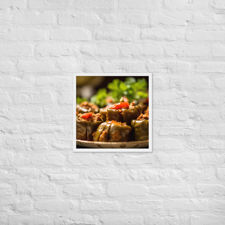 Dolma Framed poster 🤤 from Yumify.AI