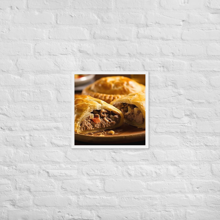 Cornish Pasty Framed poster 🤤 from Yumify.AI