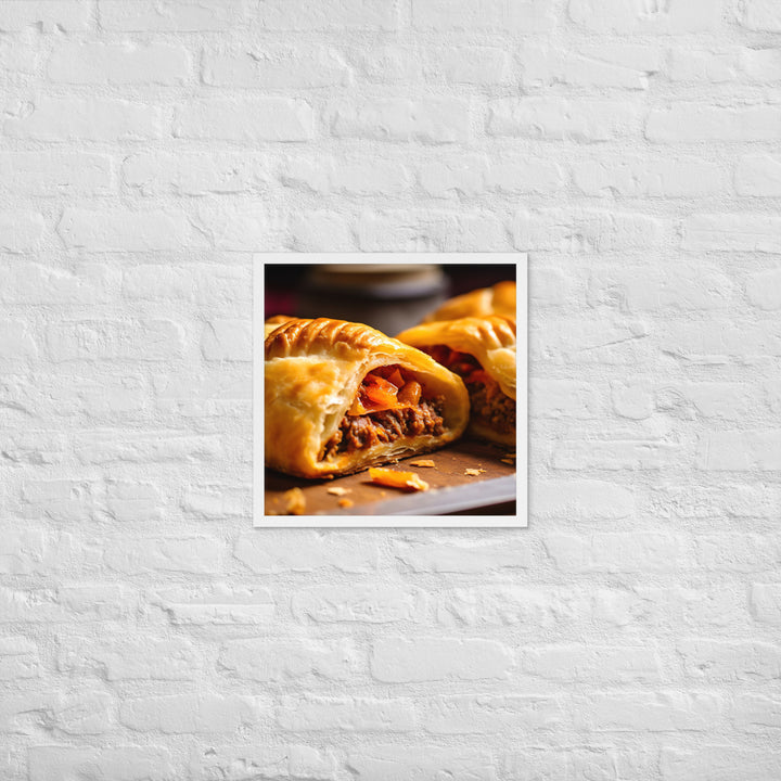 Cornish Pasty Framed poster 🤤 from Yumify.AI