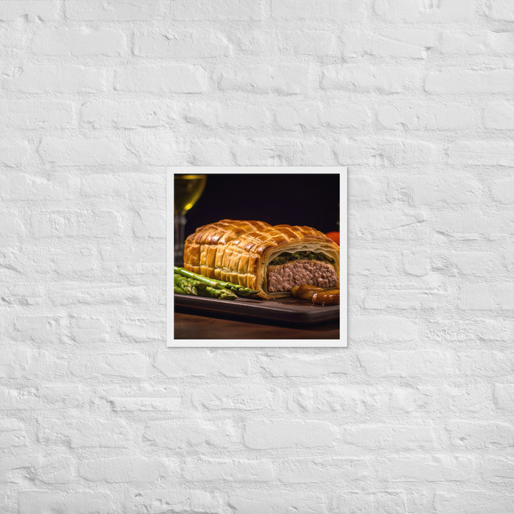 Beef Wellington Framed poster 🤤 from Yumify.AI