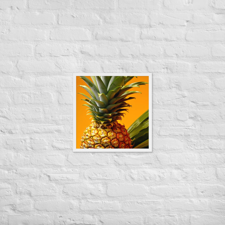 Pineapple Framed poster 🤤 from Yumify.AI