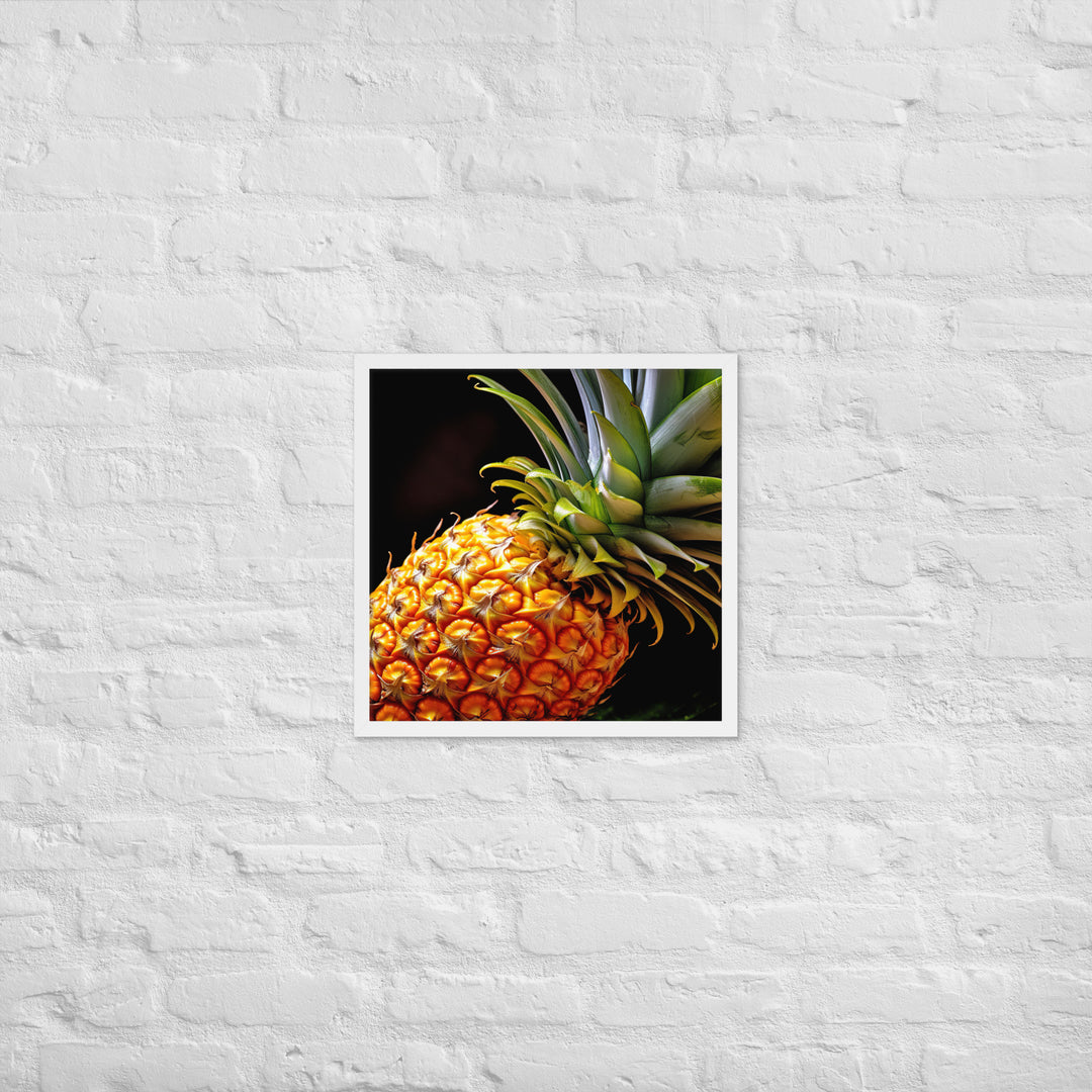 Pineapple Framed poster 🤤 from Yumify.AI