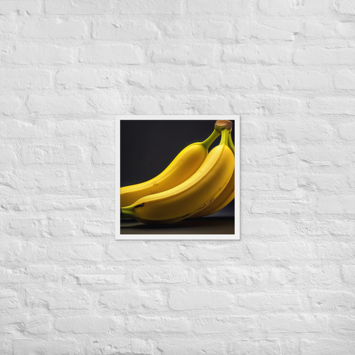 Banana Framed poster 🤤 from Yumify.AI