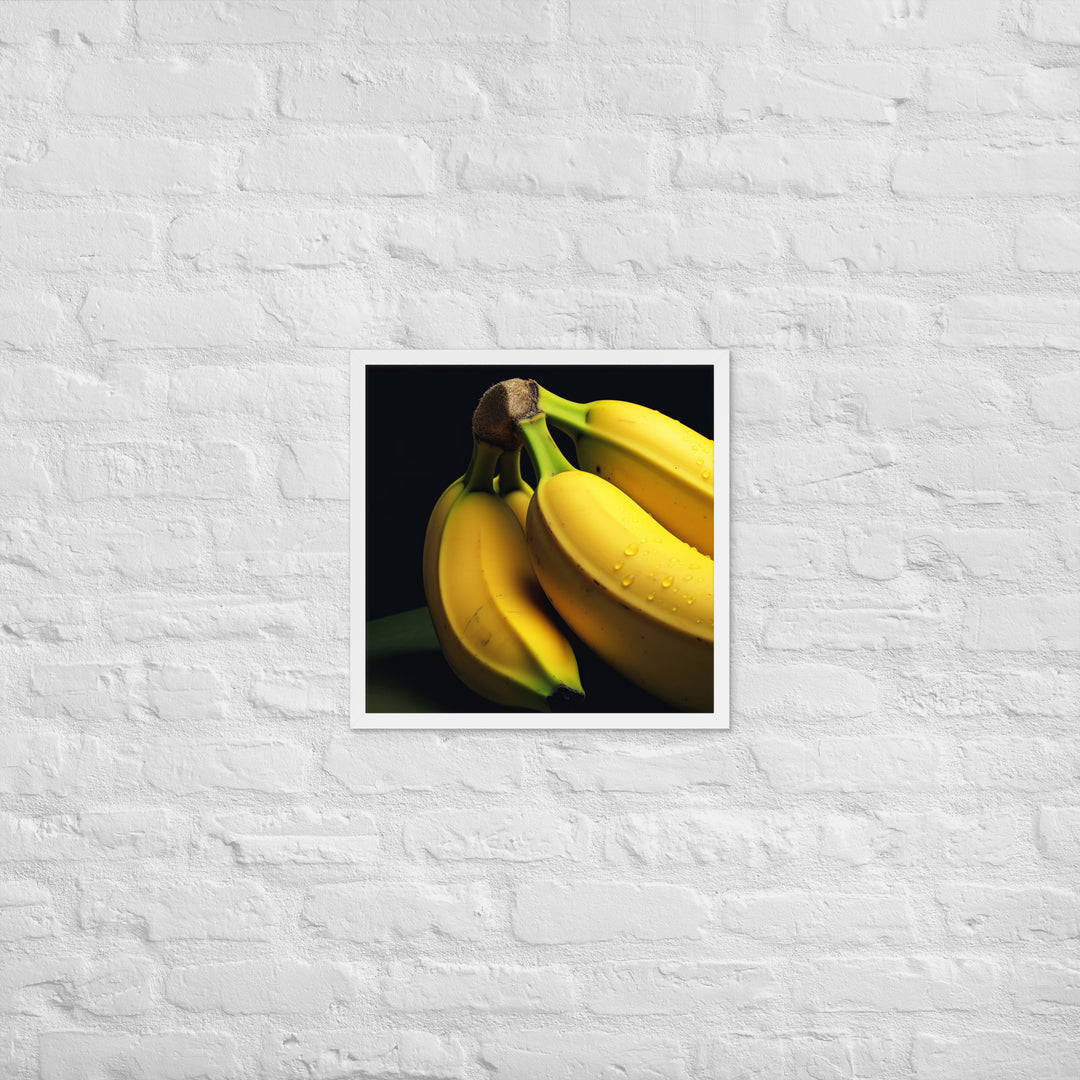 Banana Framed poster 🤤 from Yumify.AI