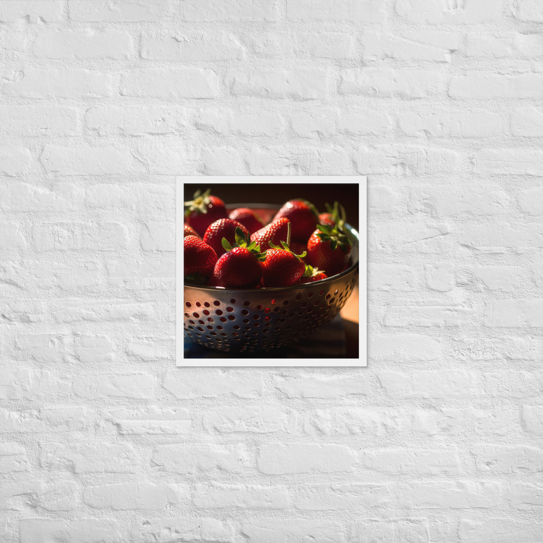 Sun Kissed Berries Framed poster 🤤 from Yumify.AI