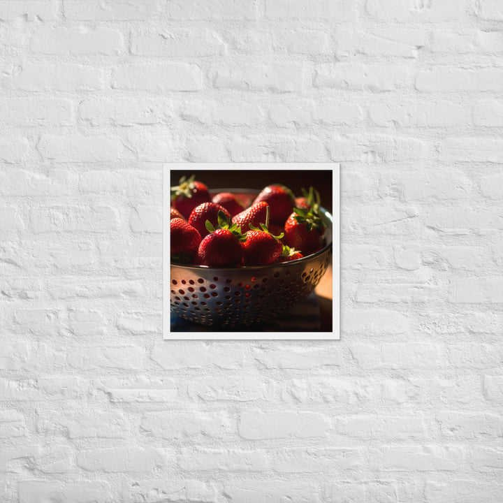 Sun Kissed Berries Framed poster 🤤 from Yumify.AI