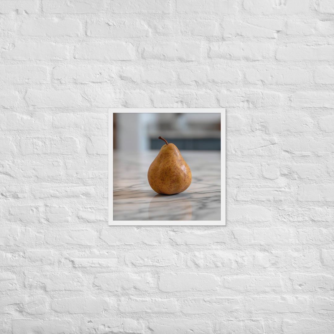 Bosc Pears Framed poster 🤤 from Yumify.AI