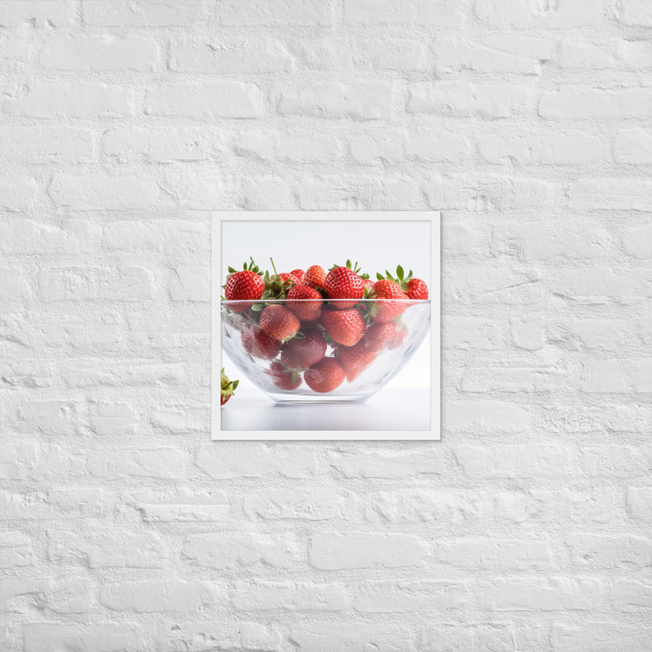 Berrylicious Treat Framed poster 🤤 from Yumify.AI