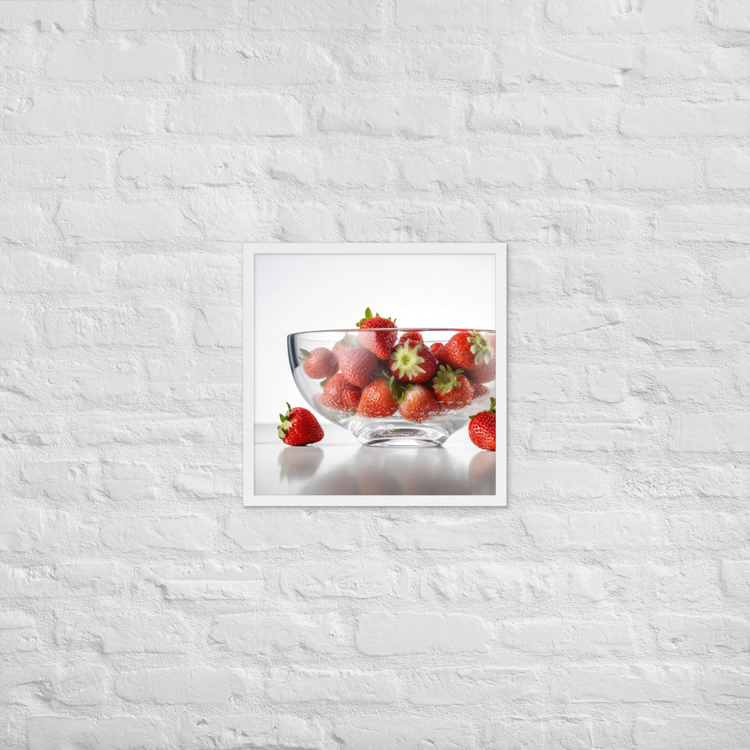 Berrylicious Treat Framed poster 🤤 from Yumify.AI