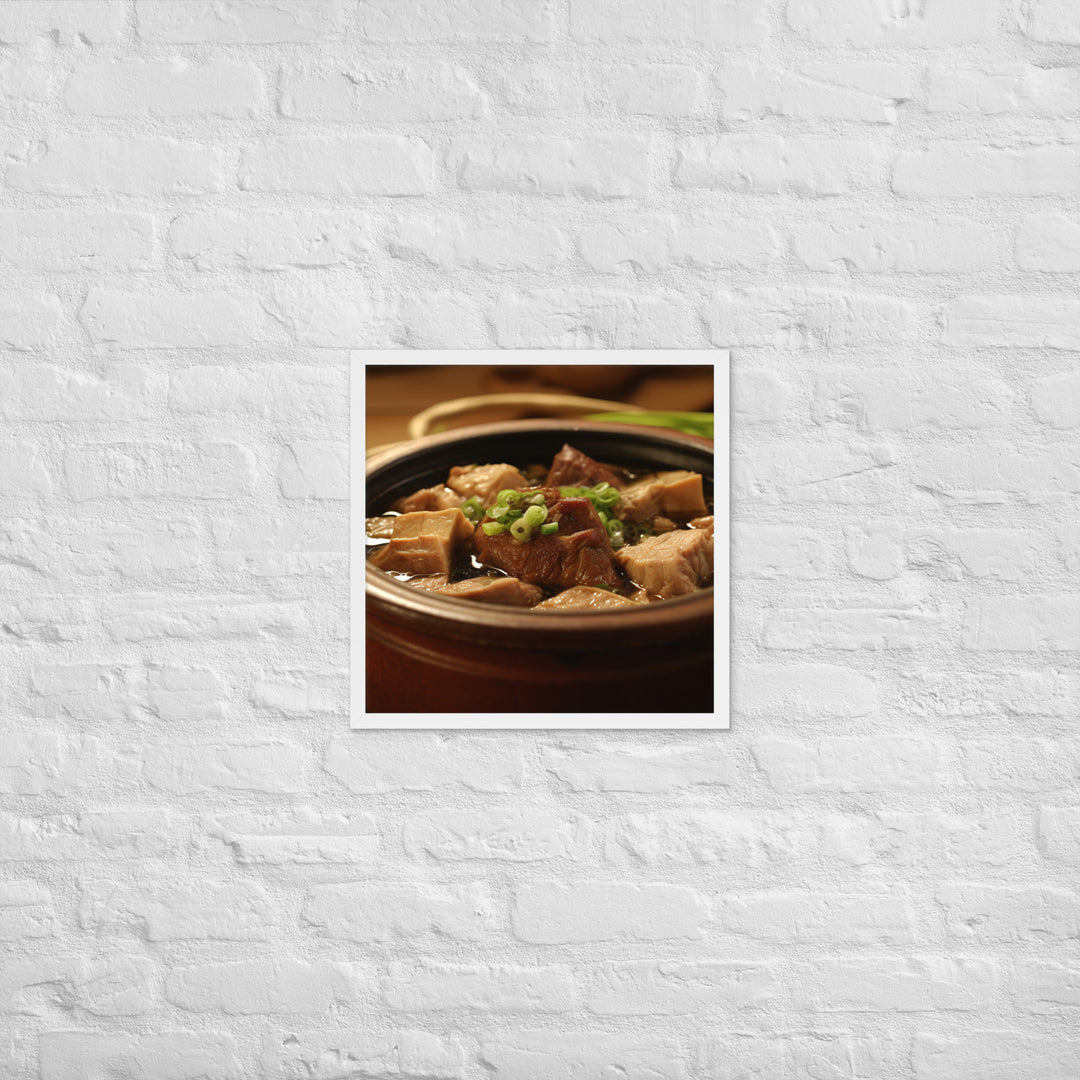 Bak Kut Teh Framed poster 🤤 from Yumify.AI