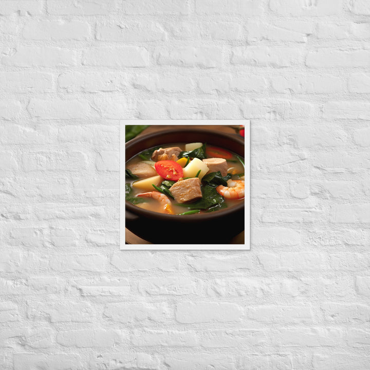 Sinigang Framed poster 🤤 from Yumify.AI