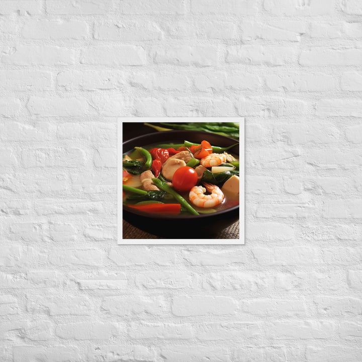 Sinigang Framed poster 🤤 from Yumify.AI