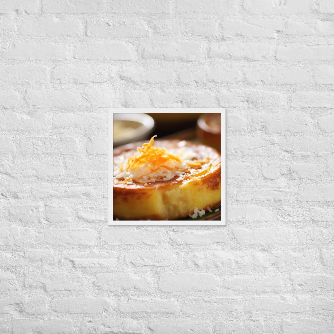 Bibingka Framed poster 🤤 from Yumify.AI