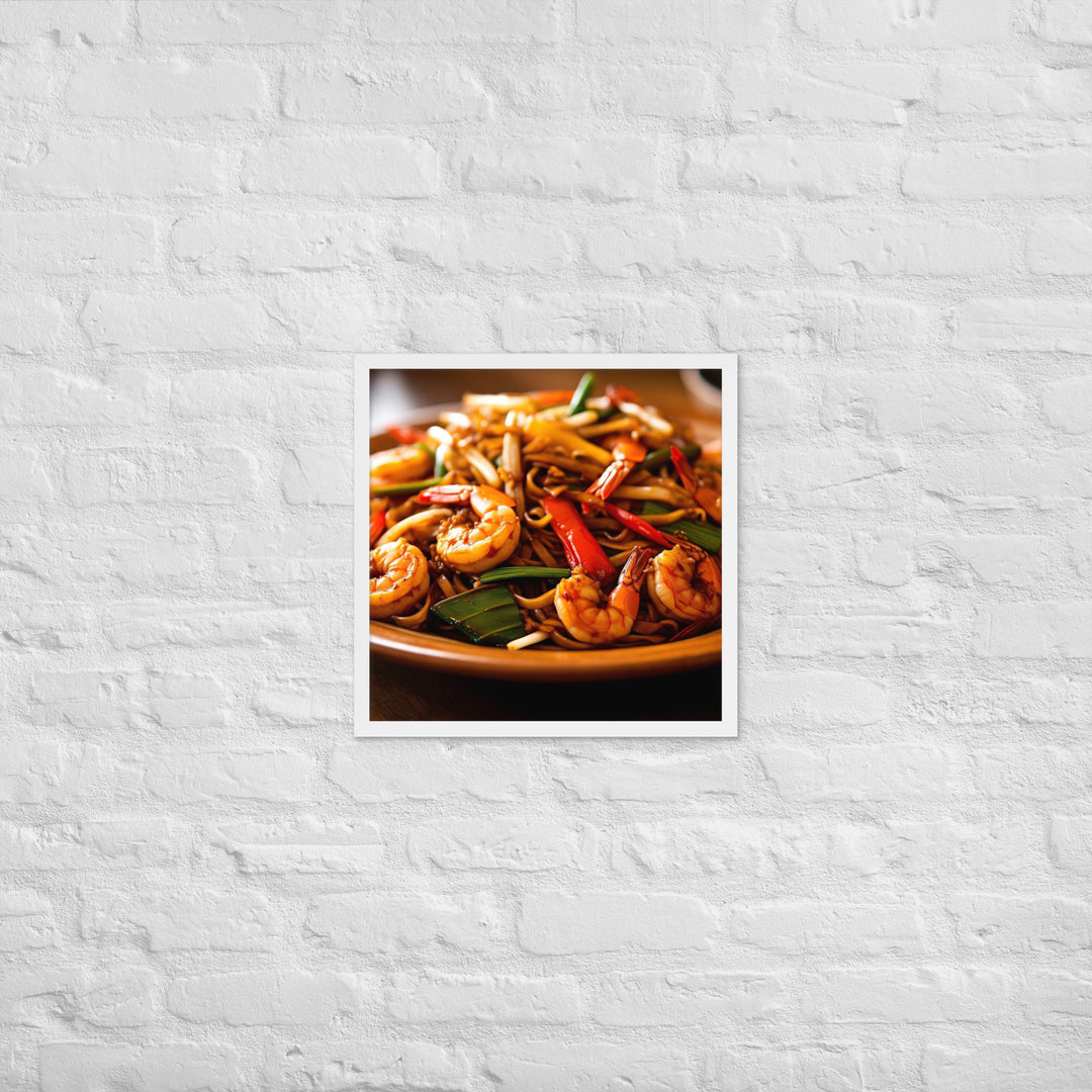 Mee Goreng Framed poster 🤤 from Yumify.AI