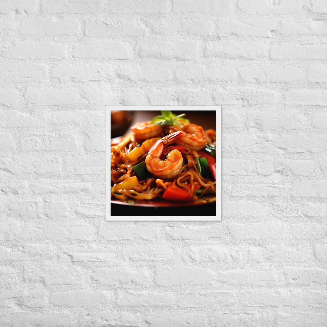 Mee Goreng Framed poster 🤤 from Yumify.AI