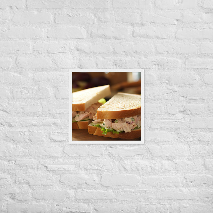 Tuna Salad Sandwich Framed poster 🤤 from Yumify.AI