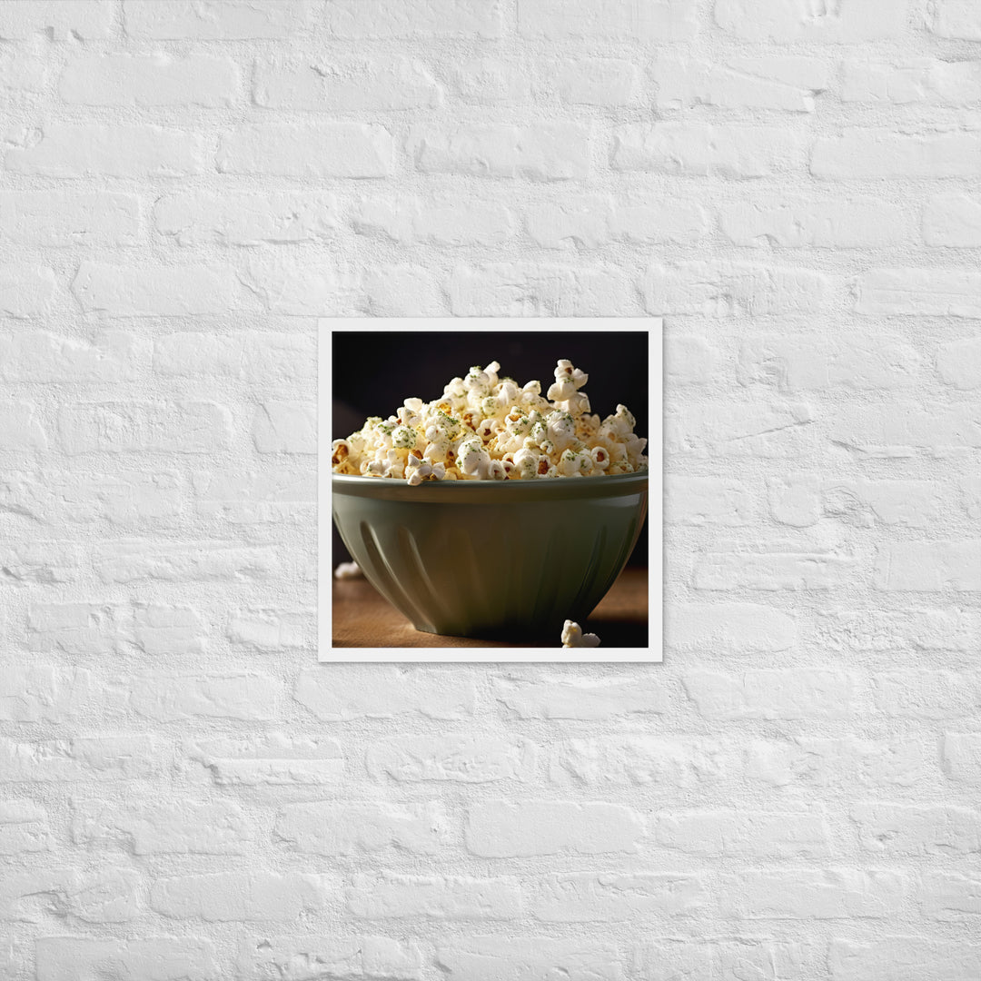 Ranch Popcorn Framed poster 🤤 from Yumify.AI