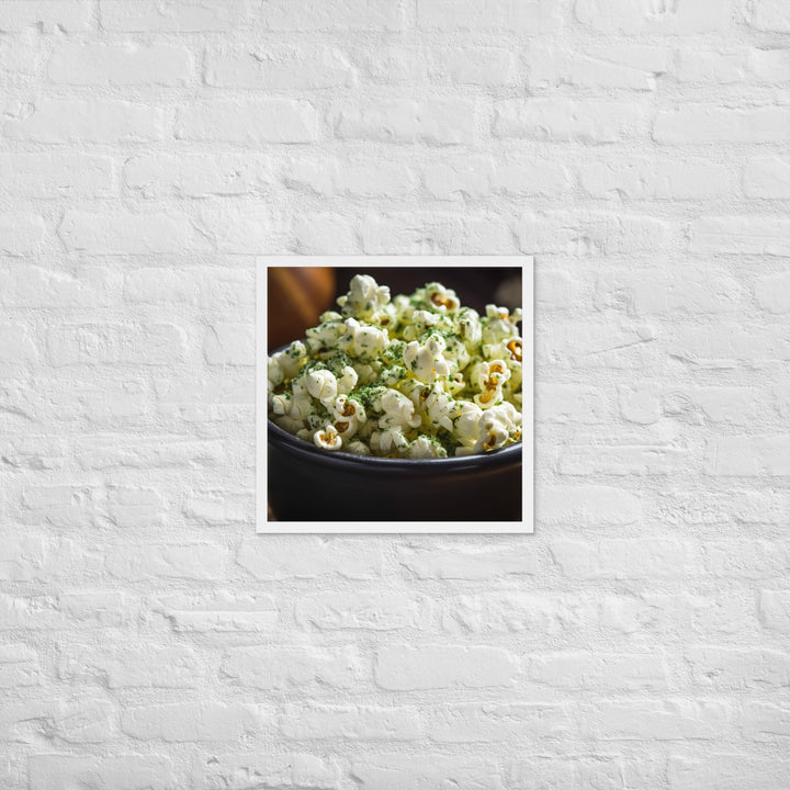 Ranch Popcorn Framed poster 🤤 from Yumify.AI