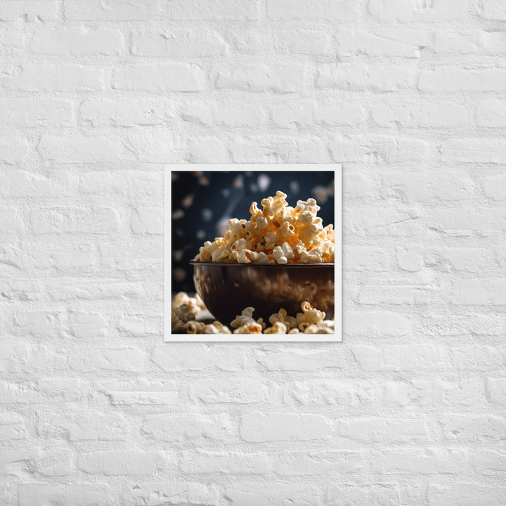 Kettle Corn Framed poster 🤤 from Yumify.AI