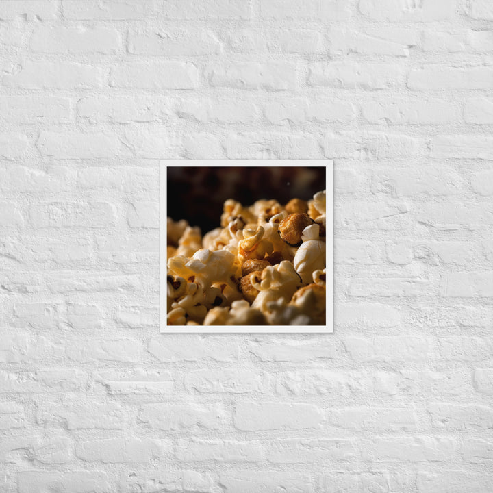 Kettle Corn Framed poster 🤤 from Yumify.AI